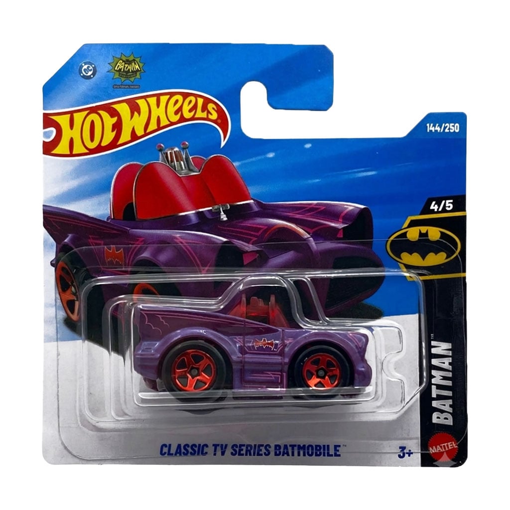 Базовий автомобіль Hot Wheels Classic TV Series Batmobile, фіолетовий, від 3 років, 11*3.5*11 см (5785)